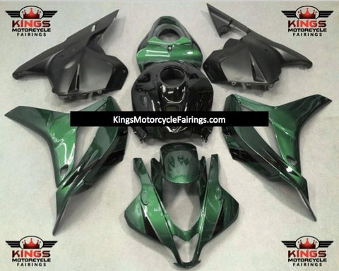 Honda CBR600RR (2009-2012) Dark Green, Black & Matte Black Fairings