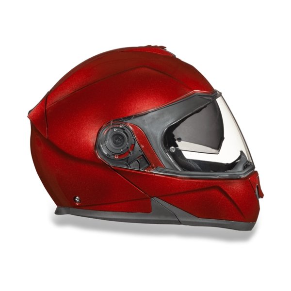Dark Red Daytona Glide Motorcycle Helmet