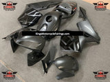 Dark Silver and Black Fairing Kit for a 2005 and 2006 Honda CBR600RR motorcycle