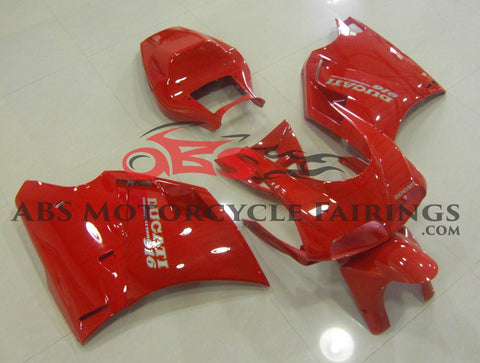 Red and Yellow Fairing Kit for a 1994, 1995, 1996, 1997, 1998, 1999, 2000, 2001, 2002 & 2003 Ducati 748 motorcycle