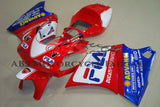 Red, White and Blue FILAFairing Kit for a 1994, 1995, 1996, 1997, 1998, 1999, 2000, 2001, 2002 & 2003 Ducati 748 motorcycle