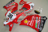 Red & White #36 Race Fairing Kit for a 1994, 1995, 1996, 1997, 1998, 1999, 2000, 2001, 2002 & 2003 Ducati 748 motorcycle