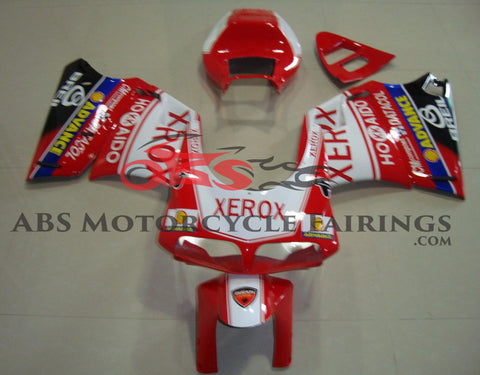 Ducati 748 (1994-2003) Red & White XEROX Fairings