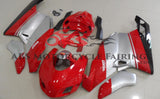 Red, Silver and Black Race Fairing Kit for a 2003 & 2004 Ducati 749 motorcycle