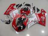 Red, White & Black #7 Fairing Kit for a 2007, 2008, 2009, 2010, 2011, 2012, 2013 & 2014 Ducati 848 motorcycle