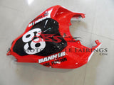 Red, White and Black #69 Fairing Kit for a 2007, 2008, 2009, 2010, 2011 & 2012 Ducati 1198 motorcycle
