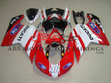 Red, White & Black Tim #46 Fairing Kit for a 2007, 2008, 2009, 2010, 2011, 2012, 2013 & 2014 Ducati 848 motorcycle