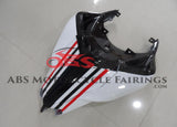 Ducati 848 (2007-2014) Black, White & Red Tricolor Fairings