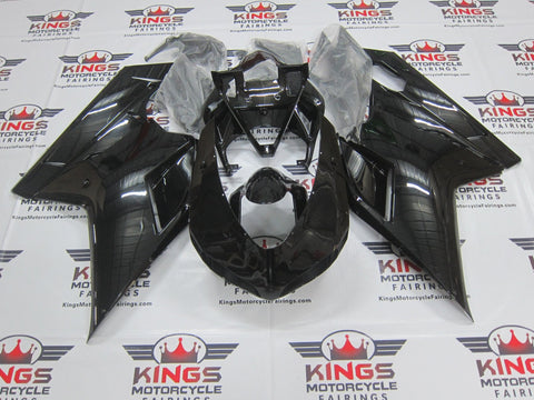 Ducati 1098 (2007-2012) All Black Fairings at KingsMotorcycleFairings.com