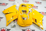 Ducati 748 (1994-2003) Yellow & Silver Fairings at KingsMotorcycleFairings.com