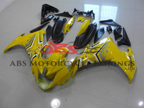 Yellow & Black 2009-2012 Yamaha FZ6
