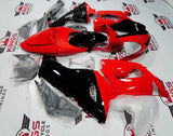 Red and Black Fairing Kit for a 2005 & 2006 Kawasaki ZX-6R 636 motorcycle