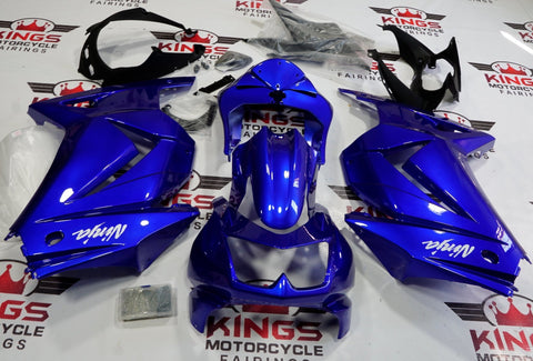 Fairings for Kawasaki Ninja 250R (2008-2013) Royal Blue at KingsMotorcycleFairings.com