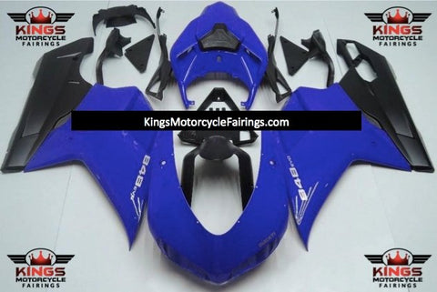 Ducati 1098 (2007-2012) Blue & Matte Black Fairings
