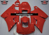 Red Performance Fairing Kit for a 1994, 1995, 1996, 1997, 1998, 1999, 2000, 2001, 2002 & 2003 Ducati 748 motorcycle
