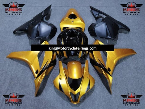 Honda CBR600RR (2009-2012) Gold, Black & Matte Black Fairings