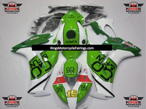 Honda CBR1000RR (2012-2016) Green & White Fairings