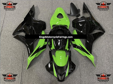 Honda CBR600RR (2009-2012) Green, Black & Silver Fairings