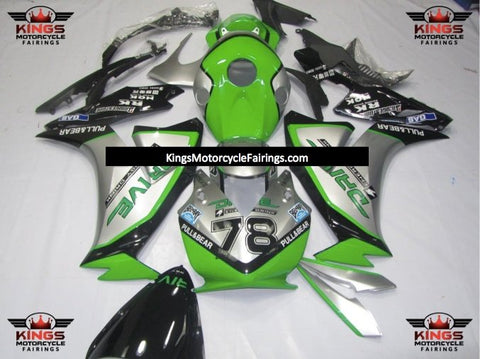 Honda CBR1000RR (2012-2016) Green, Silver & Black Fairings
