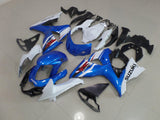 Blue, White, Red and Black Fairing Kit for a 2009, 2010, 2011, 2012, 2013, 2014, 2015 & 2016 Suzuki GSX-R1000 motorcycle