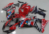Red and Black Jomo Fairing Kit for a 2007 & 2008 Suzuki GSX-R1000 motorcycle