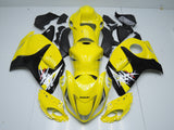 Yellow, Black, Silver, White and Red Fairing Kit for a 2008, 2009, 2010, 2011, 2012, 2013, 2014, 2015, 2016, 2017, 2018 & 2019 Suzuki GSX-R1300 Hayabusa motorcycle