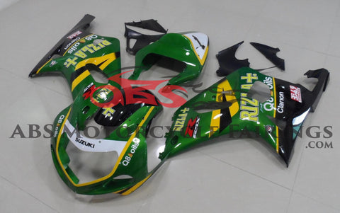 Suzuki GSXR600 (2000-2003) Green Rizla Fairings