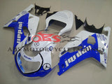 White and Blue Michael Jordan Fairing Kit for a 2000, 2001, 2002 & 2003 Suzuki GSX-R600 motorcycle