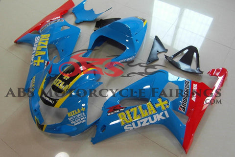 Suzuki GSXR600 (2000-2003) Light Blue Rizla Fairings