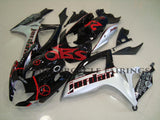 Suzuki GSXR600 (2006-2007) Black, Silver & Red Michael Jordan Fairings
