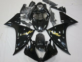 Black and Gold Fairing Kit for a 2012, 2013 & 2014 Yamaha YZF-R1 motorcycle