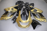 Gold and Black Fairing Kit for a 1998, 1999, 2000, 2001, 2002, 2003, 2004, 2005, 2006 & 2007 Yamaha YZF600R motorcycle