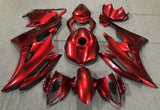 Red Fairing Kit for a 2006 & 2007 Yamaha YZF-R6 motorcycle