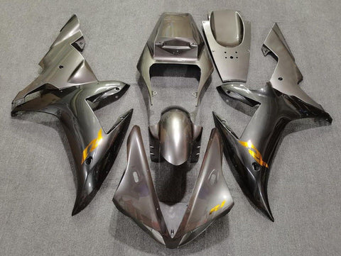 Yamaha YZF-R1 (2002-2003) Silver, Dark Silver & Gold Fairings
