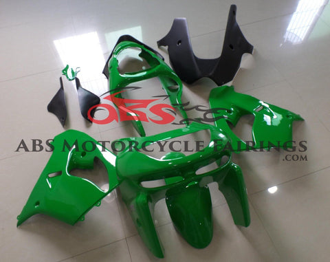Green Kawasaki ZX-9R Fairings (2000-2001) at KingsMotorcycleFairings.com