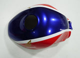 Red, White, Blue and Gold Fairing Kit Tank Cover for a 1996, 1997, 1998, 1999, 2000, 2001, 2002, 2003, 2004, 2005, 2006 & 2007 Honda CBR1100XX Super Blackbird motorcycle by KingsMotorcycleFairings.com