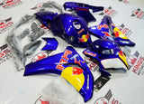 Blue, Red, Yellow and White RedBull Fairing Kit for a 2008, 2009, 2010 & 2011 Honda CBR1000RR motorcycle