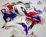 White, Red and Blue HRC Fairing Kit for a 2008, 2009, 2010 & 2011 Honda CBR1000RR motorcycle