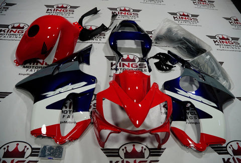 Honda CBR600F4i Fairings (2001-2003) Red, Blue, Grey, White at KingsMotorcycleFairings.com