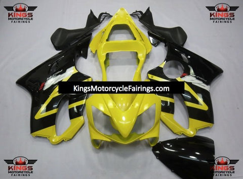 Honda CBR600F4i (2001-2003) Yellow, Black & White Fairings