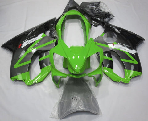 Honda CBR600F4i (2004-2007) Green & Silver Fairings
