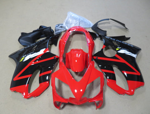 Honda CBR600F4i (2004-2007) Red, Black, White, Gray & Yellow Fairings