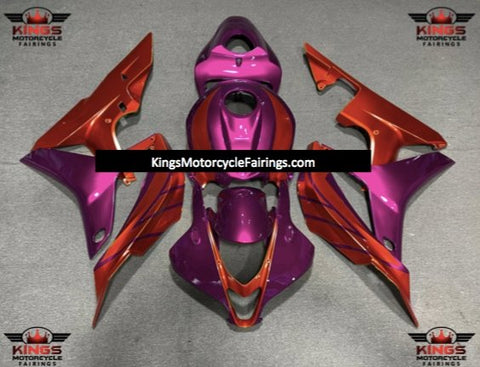 Honda CBR600RR (2007-2008) Orange & Pink Fairings
