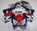 Blue, White and Red Fairing Kit for a 2000 and 2001 Honda CBR900RR 929 motorcycle at KingsMotorcycleFairings.com
