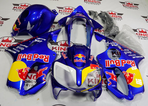 Honda CBR600F4i Fairings (2004-2007) Blue RedBull at KingsMotorcycleairings.com