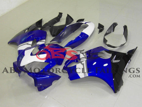 Honda CBR600F4i Fairings (2004-2007) Blue, White, Black at KingsMotorcycleFairings.com