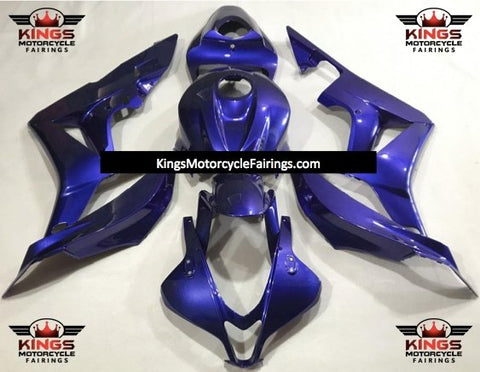 Honda CBR600RR Fairings (2007-2008) Blue at KingsMotorcycleFairings.com