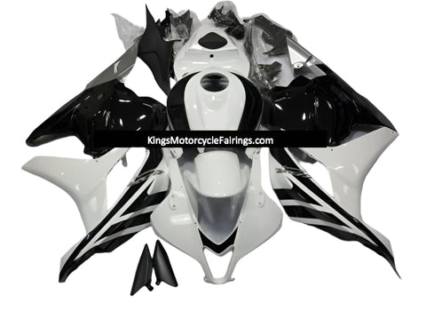 Honda CBR600RR Fairings (2009-2012) White, Black, Silver at KingsMotorcycleFairings.com