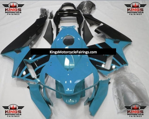Honda CBR600RR (2003-2004) Light Blue & Black Fairings
