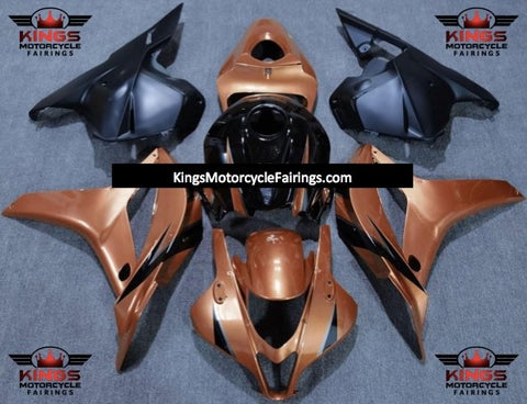 Honda CBR600RR (2009-2012) Light Copper Orange, Black & Matte Black Fairings
